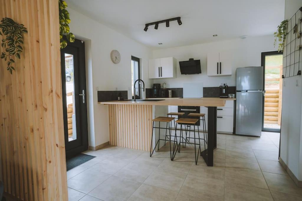 La Booa - Ecolodge En Ardeche - Piscine Privee - Ecolodgite Ozon  外观 照片