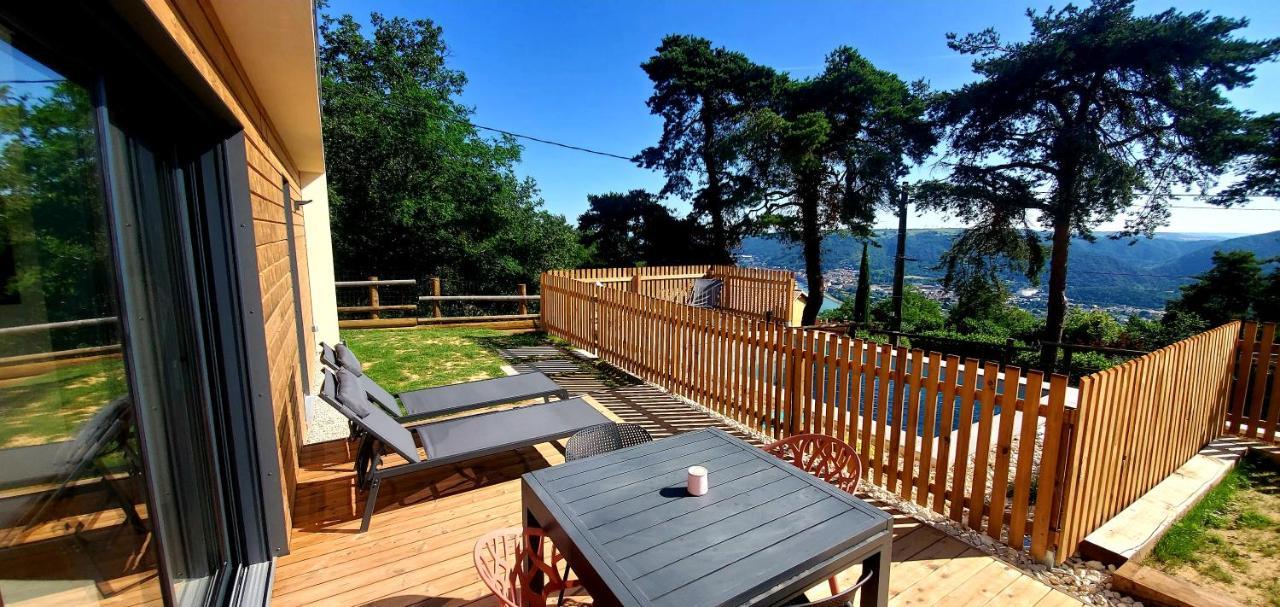 La Booa - Ecolodge En Ardeche - Piscine Privee - Ecolodgite Ozon  外观 照片