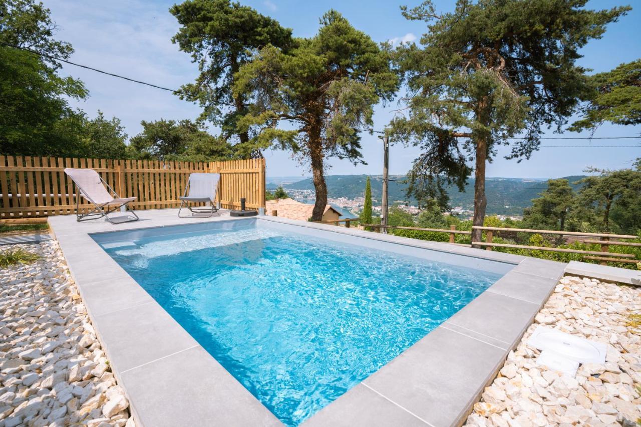 La Booa - Ecolodge En Ardeche - Piscine Privee - Ecolodgite Ozon  外观 照片