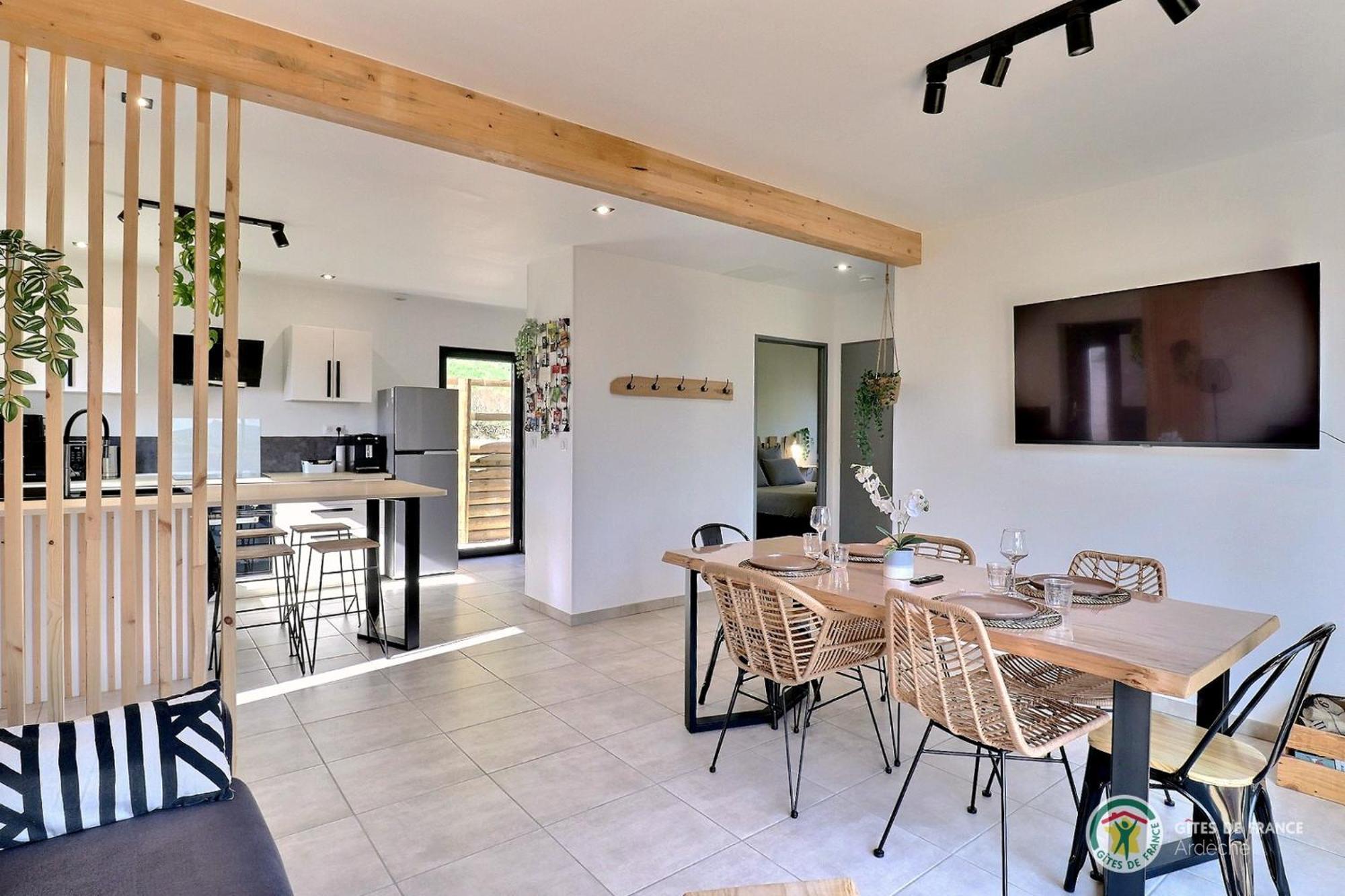 La Booa - Ecolodge En Ardeche - Piscine Privee - Ecolodgite Ozon  外观 照片