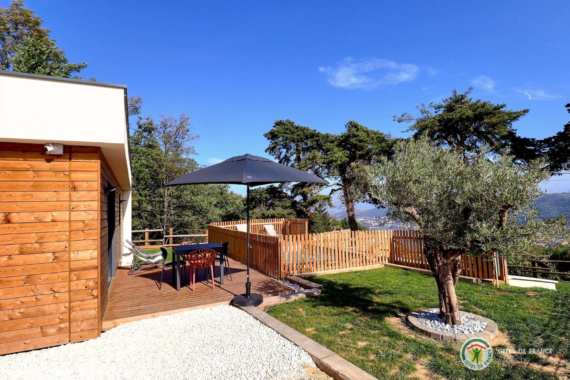 La Booa - Ecolodge En Ardeche - Piscine Privee - Ecolodgite Ozon  外观 照片