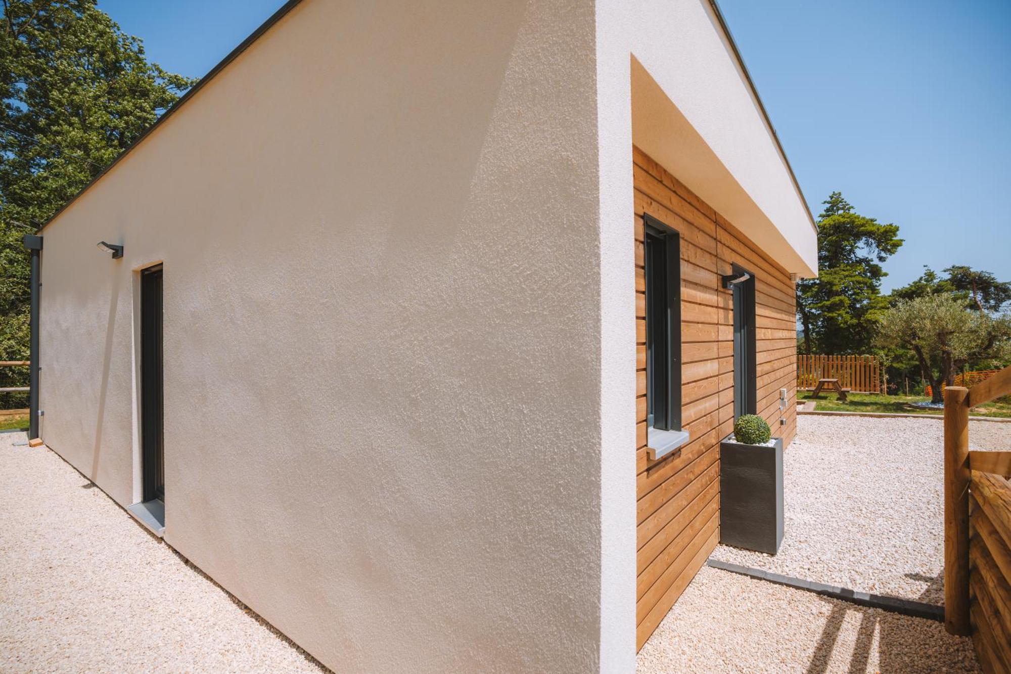 La Booa - Ecolodge En Ardeche - Piscine Privee - Ecolodgite Ozon  外观 照片